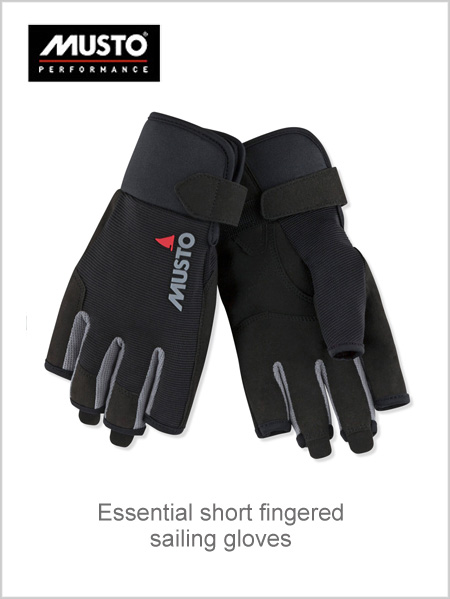 SHORT finger Essential sailing gloves