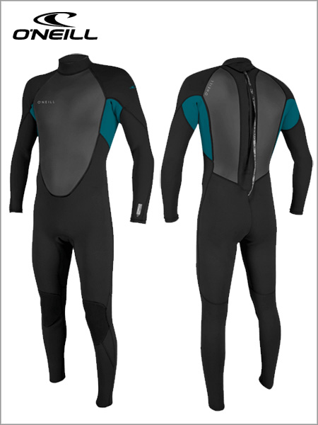Reactor II Full wetsuit - black / tidepool NEW