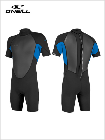 Reactor II Spring wetsuit - black / ocean NEW