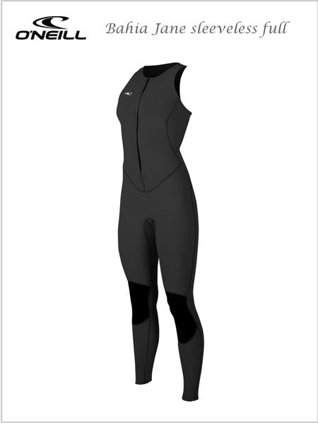 Bahia Jane sleeveless wetsuit (black)