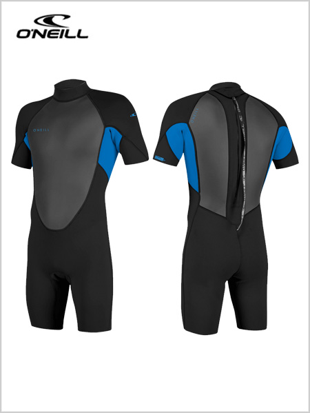 Youth - Reactor II Spring wetsuit (shorty) black / ocean NEW