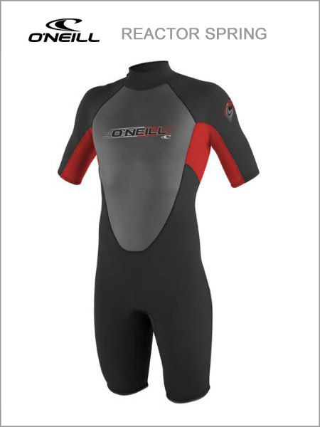 Reactor Spring wetsuit (shorty) - black / red