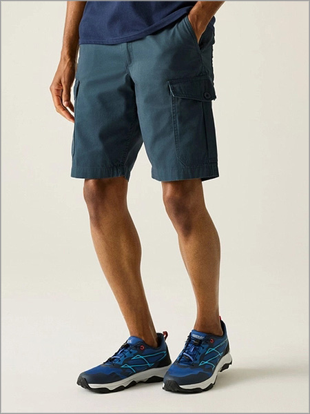 Men's Ruwan Casual Shorts - Midnight