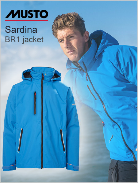 Sardinia BR1 jacket - brilliant blue