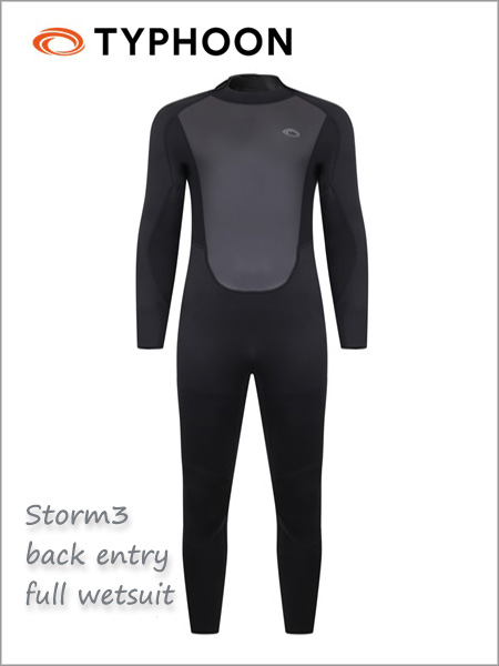 Storm3 Men's Full Backzip wetsuit